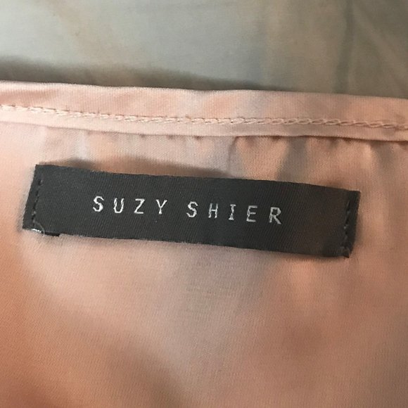 Suzy Shier Pink Tank Top, Small - Picture 3 of 5